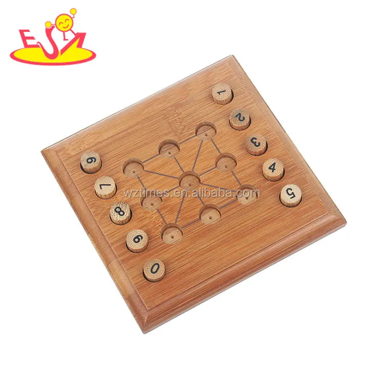 Wholesale creative style wooden chinese checkers game for sale W11A068