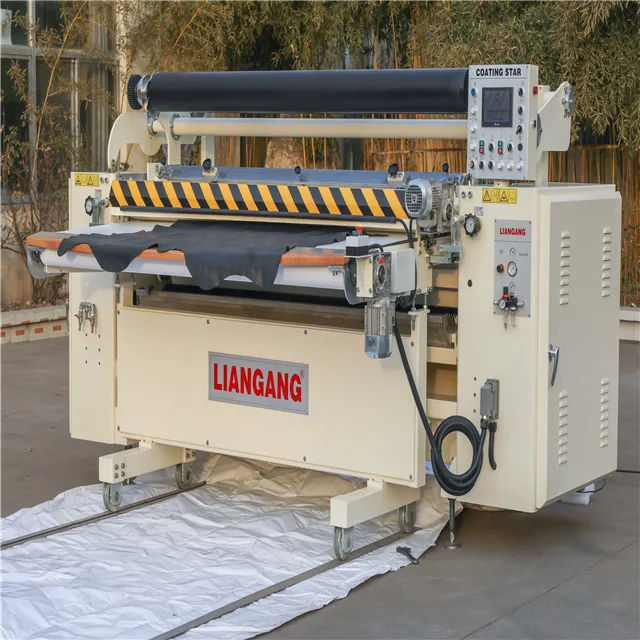 Профессиональная Автоматическая роликовая машина для нанесения покрытия синтетической кожи