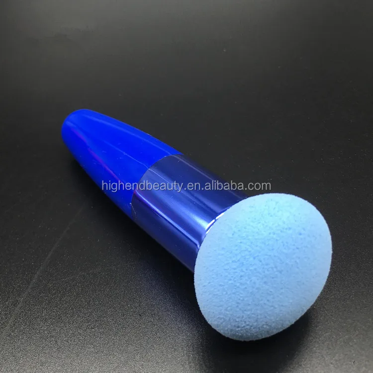 Hot Selling New Facial Sponge Latex Free Makeup Blender Puff with Handle
