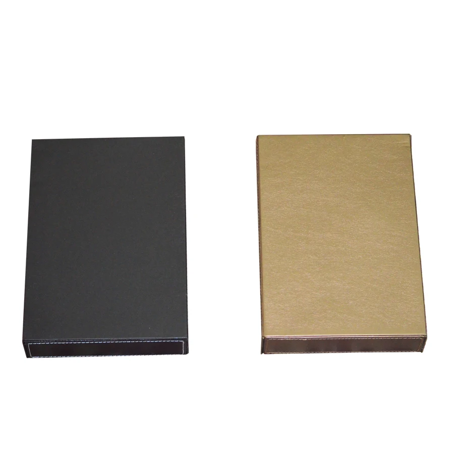 
Yellow or brown PU leather coin tray with velvet pad 