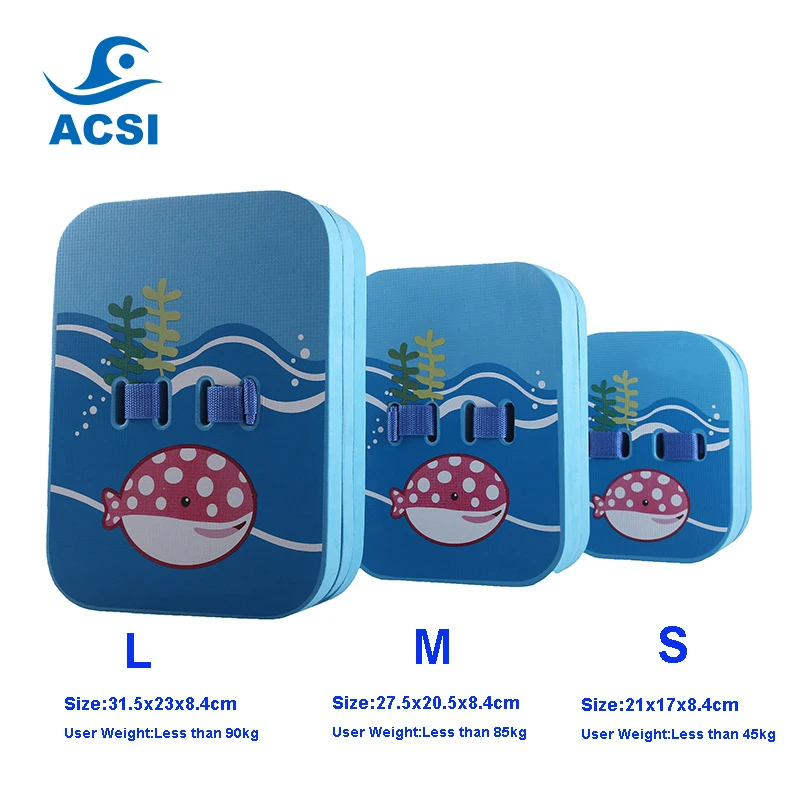 Custom Printing Eva Swimming Back Float Swim Back Floating Swimming Floating Swim waist Floating