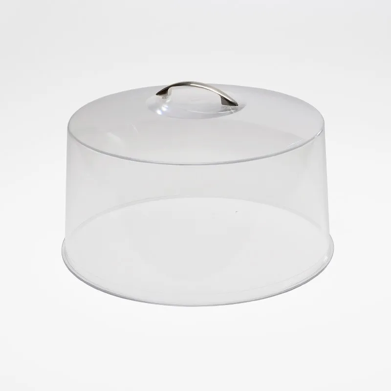 Nice Round Shape Cake Cover With Silver Plated Handle