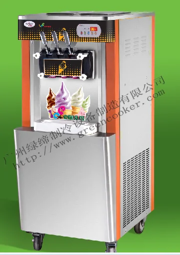 Three flavors hot sale commercial cone counter Ice cream machine stainless steel ice cream machine for sale