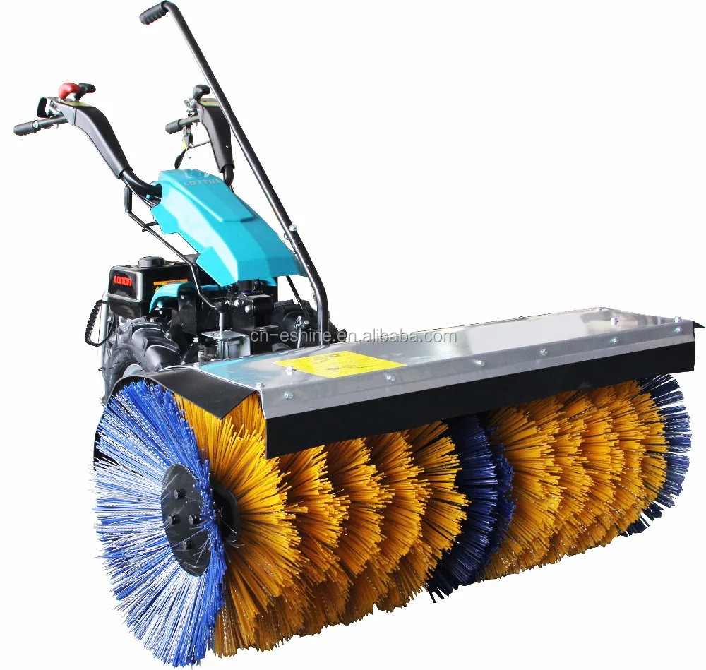 gasoline gear drive multifunctional snow sweeper