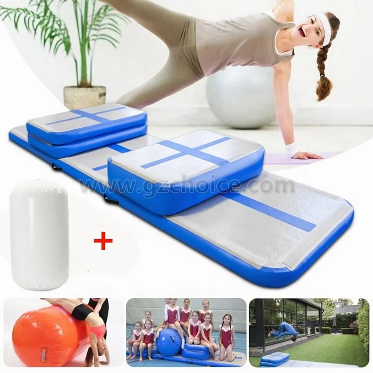 Wholesale 5 pc gymnastics air tracks mat inflatable air tumble track training set