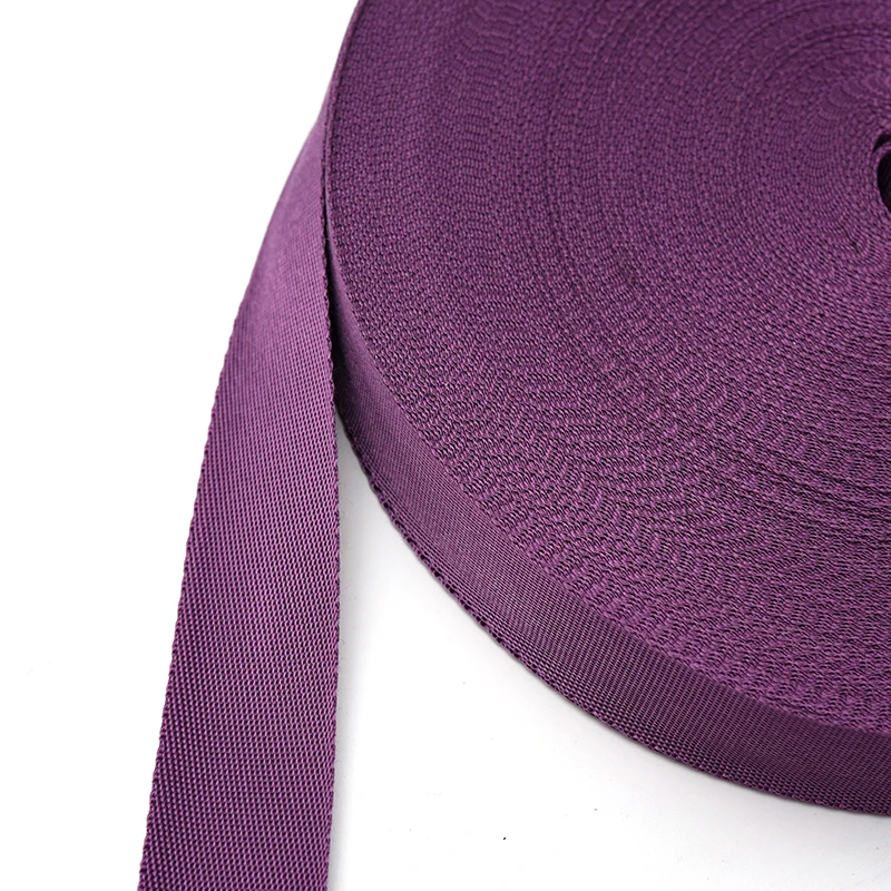 
Decorative Nylon Webbing Material 25 mm wide heavy duty nylon webbing 