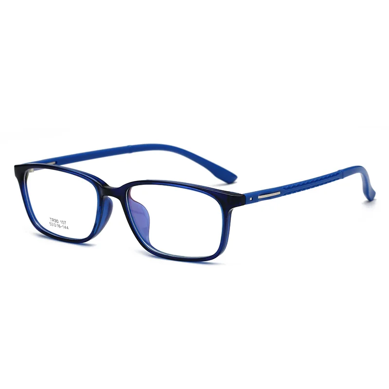wholesale fashion TR90 korean mens spectacle fiber polycarbonate classic black optical eyeglasses frames