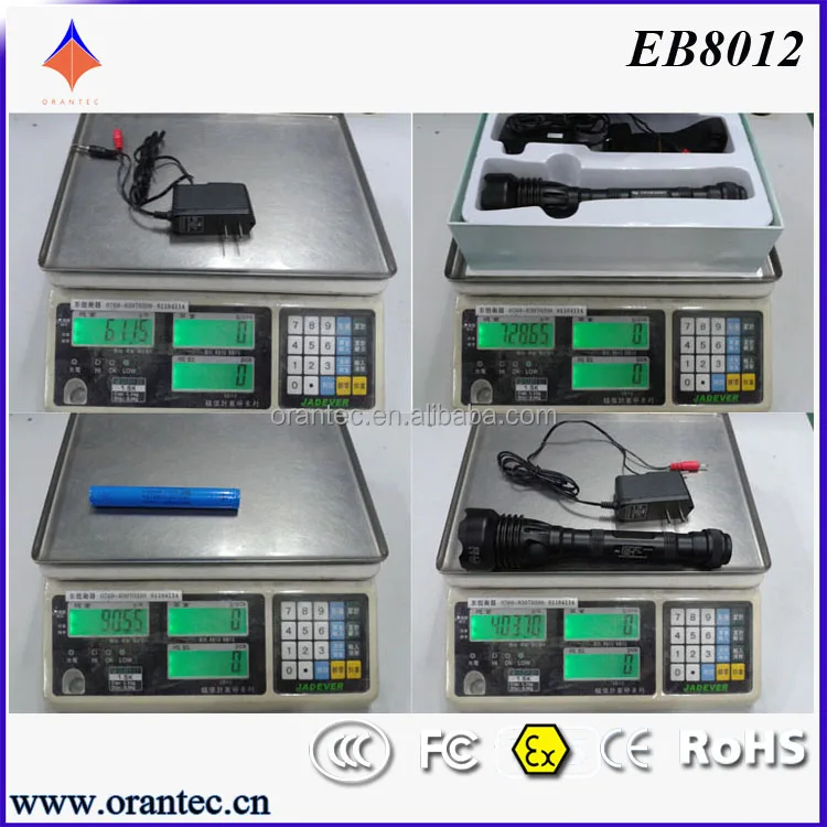 EB8012 Strong Impact High Brightness Water Tight Explosion-proof led torch light
