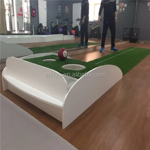China manufacturer mini wood soccer golf for all age soccer equipment