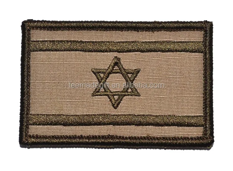 
8*5cm Stock Israel Country Flag Embroidered Patch Badge 