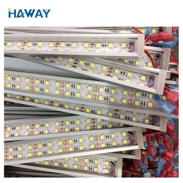 Горячая Распродажа! Сверхяркие рекламные щиты, 28,8 Вт/м SMD5050 120LED/м DC24V морозильник led жёлтый декоративный светодиодный Дюралайт световой с 3 годами гарантии