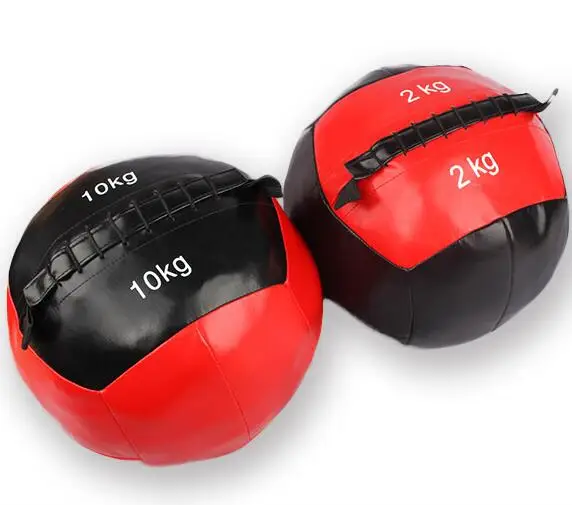 Gymnastics Wall Ball / Gym Leather Wall Ball With Custom Name / Workout Cardio