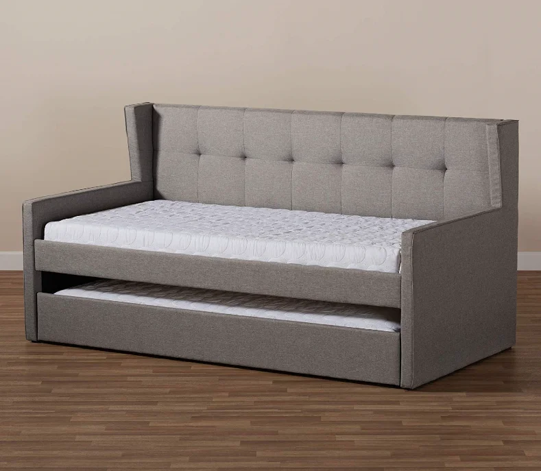 
fabric Day bed, Twin, Gray 