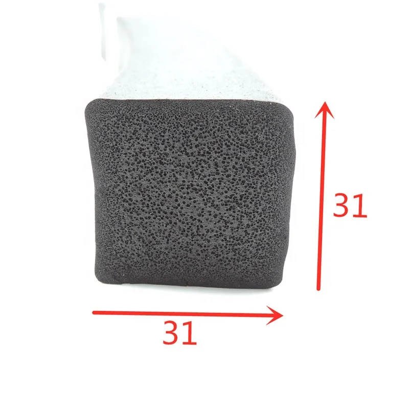 EPDM square foam rubber strip for doors