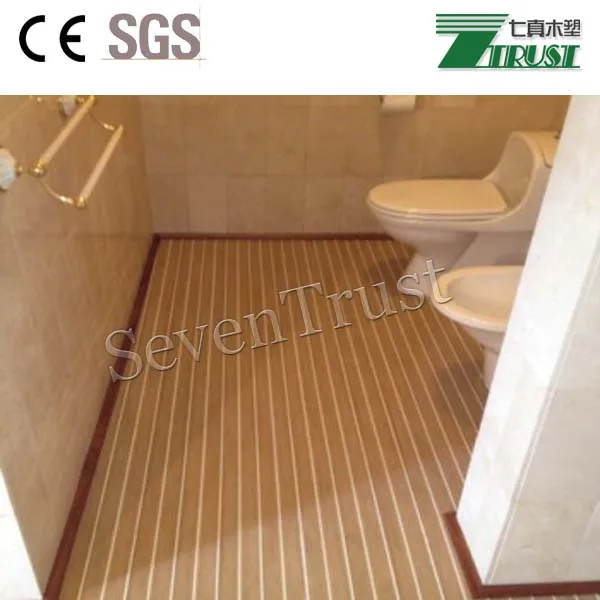 Synthetic Wood Teak Deck Marine deck PVC soft deck for boat