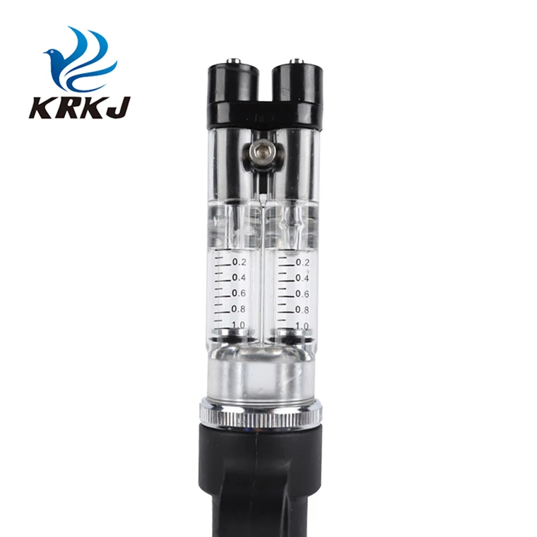 0.1- 1ml Fowl Double Continuous Injector Barreled Repeat Semi-auto Syringe For Animal