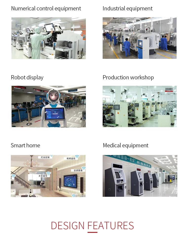 W7 touch screen monitor smart health care display