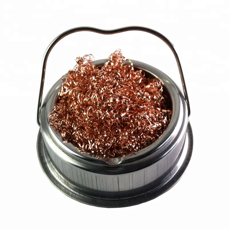 Tin Rework Copper Welding Tip Cleaning Remover Soldering Iron Tip Cleaner