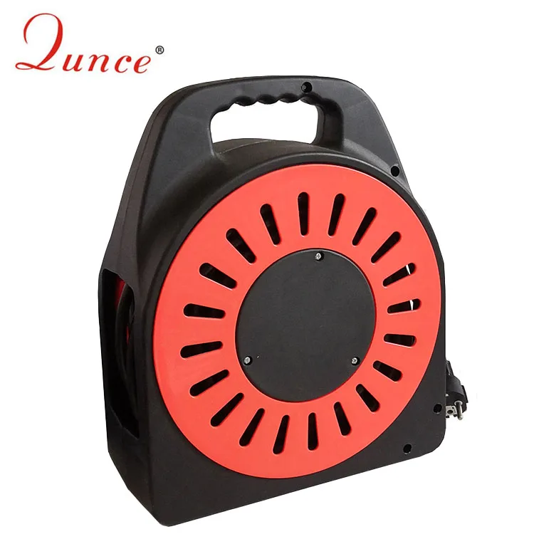 
2018 New Design 13A Electric Extension Cord European Type Waterproof Cable Reel with USB Ports and Light 