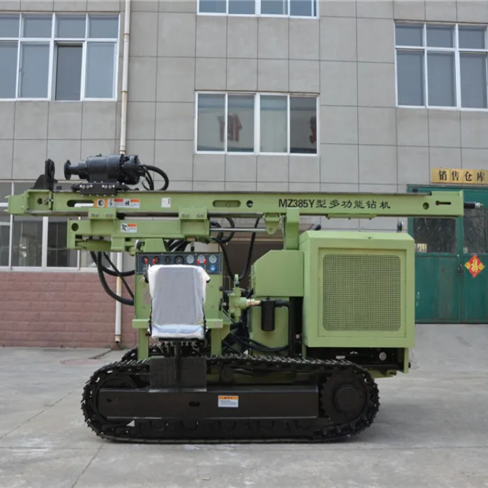 Soil pole erection machine testing drilling rig equipment