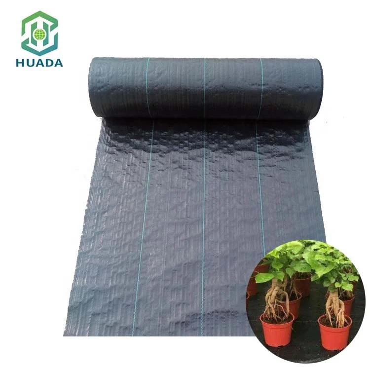 Agricultural plastic products UV treated pp woven weed barrier mat
