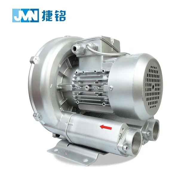 Small 0.5HP three phase 380V electric motor side channel hot air pond aerator ring blower specification