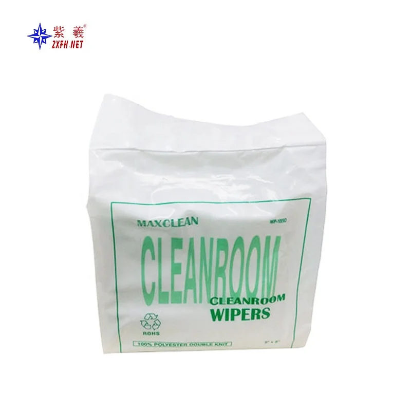 High quality touch screen clean wipe disposable microfiber cleanroom wiper cloth