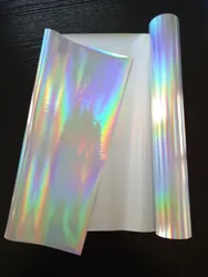 Shimless Rainbow Holographic BOPP Film for Packing and Wrapping