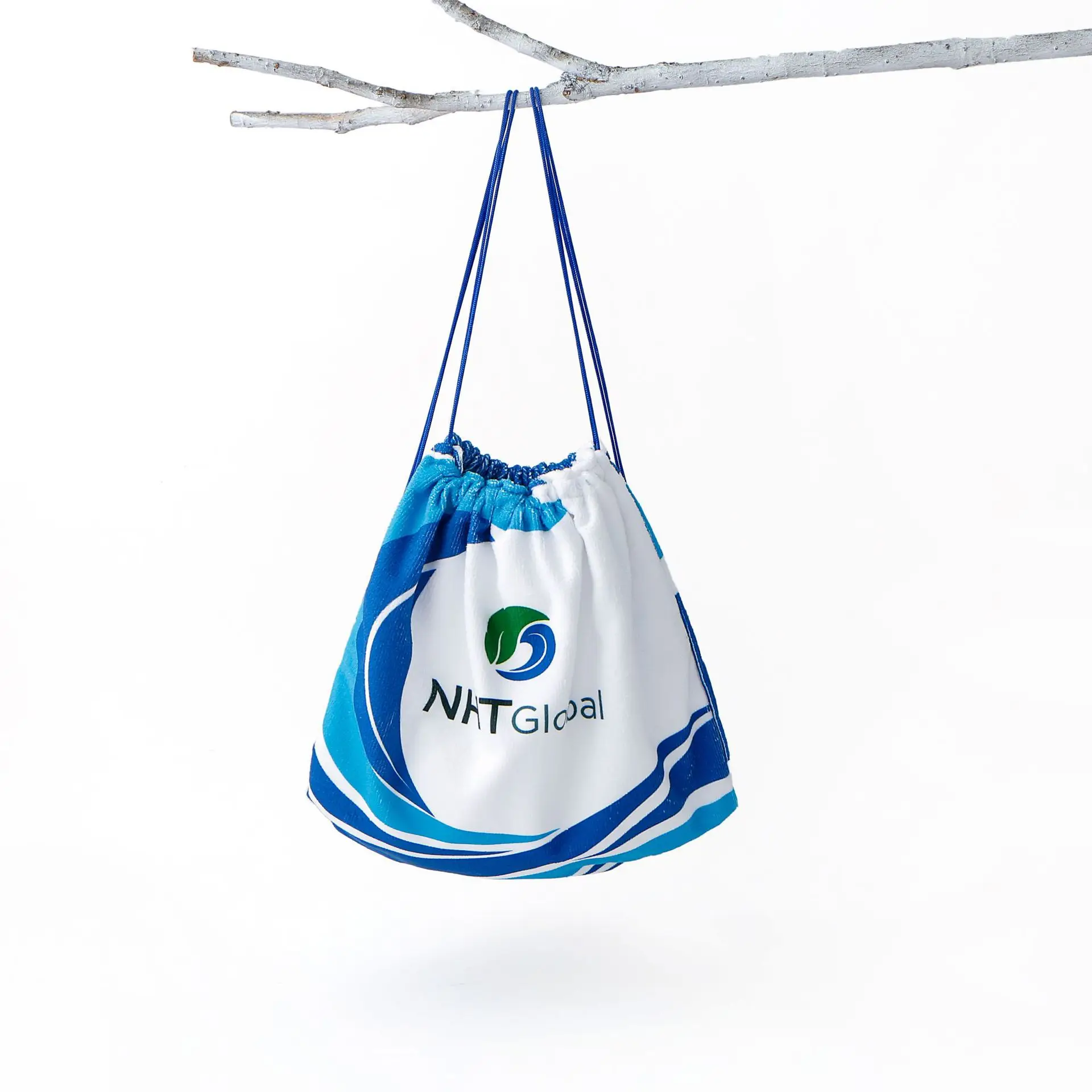 Fast Drying Folding Set Pack And 2 in 1 Towel Beach Bag