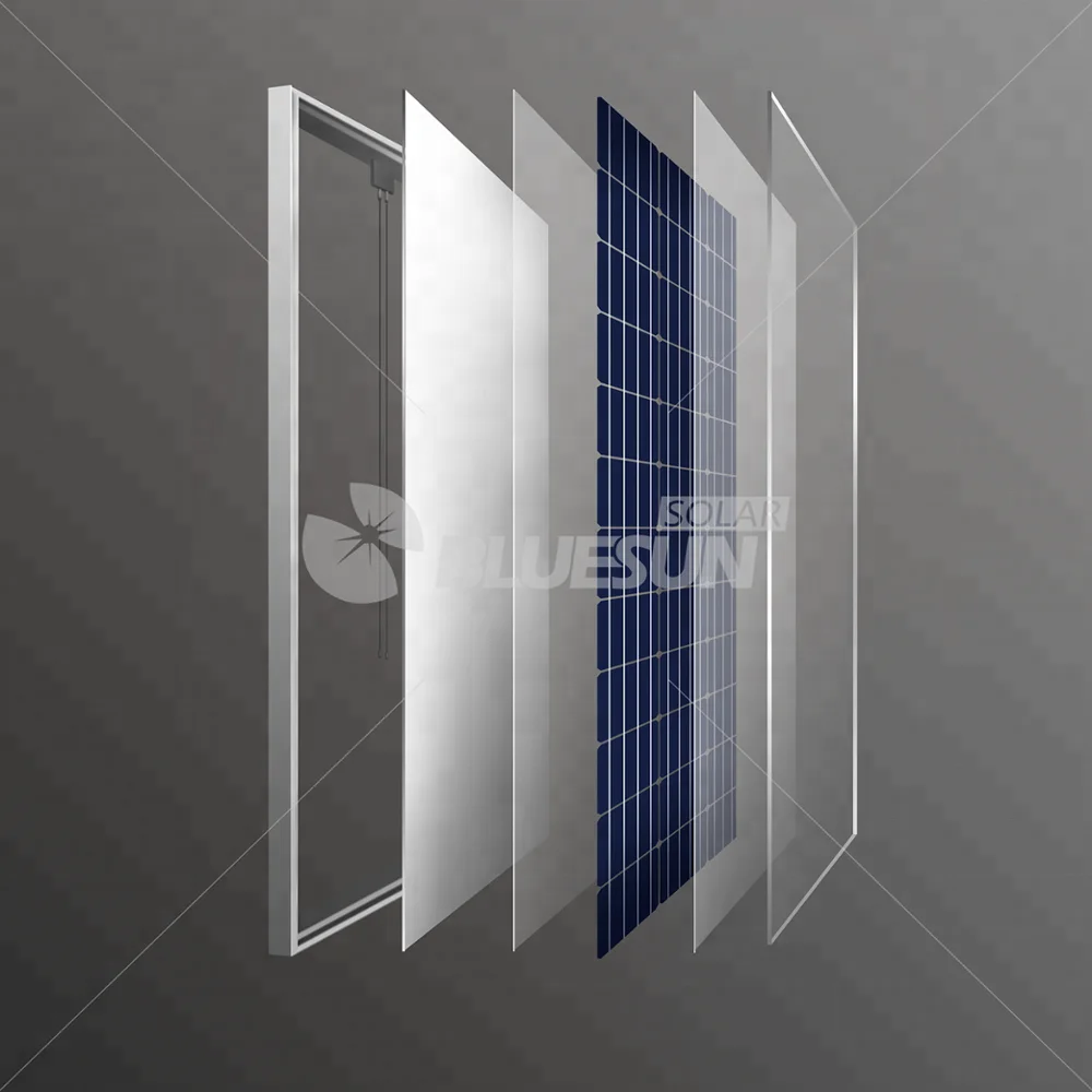 Bluesun 80 watt photovoltaic solar panel 80 w poly solar module 75w