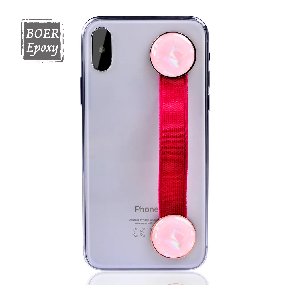
2019 Hot sale on ALlbaba! Strap finger holder, mobile phone grip for samsung series 