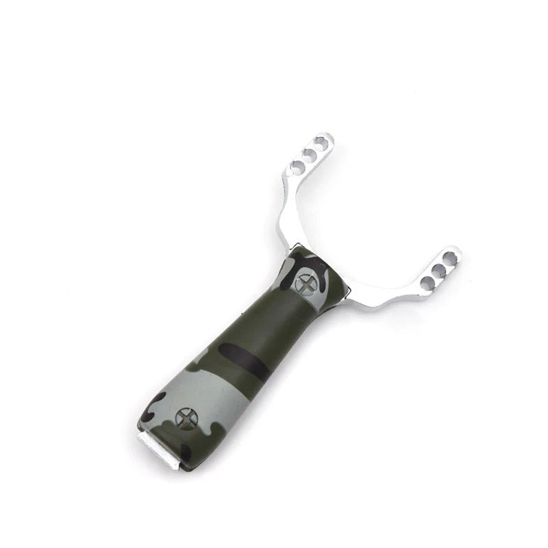
Outdoor Hunting Catapult with Rubber band Powerful Zinc alloy Slingshots 