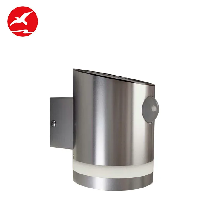 high quality solar motion sensor led decorative guidance outdoor wall light