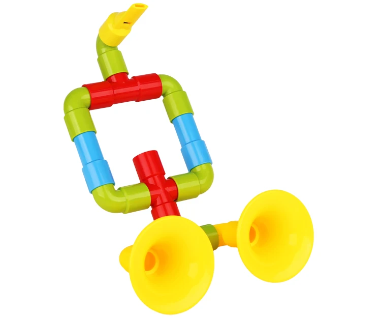 DIY educational toys tube building blocks pipes for Children
