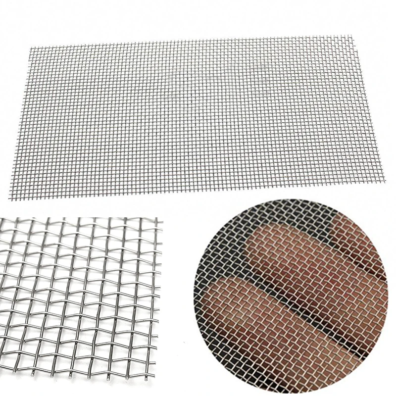 Enamelled 150 Micron 120 mesh nichrome wire mesh screen/Metal Screen/Metallic Fabric