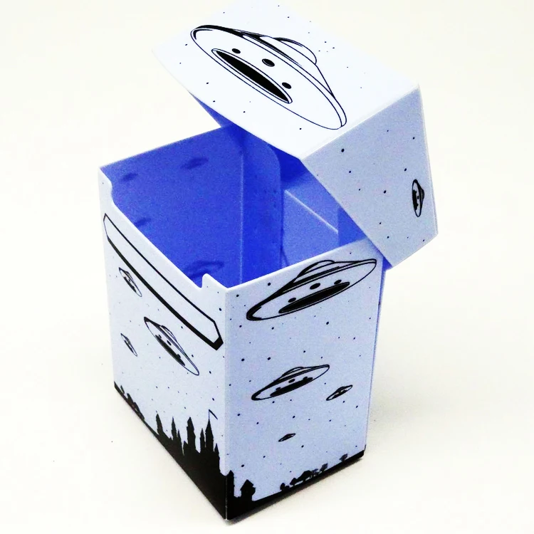 Deck box for trading card games MTG FOW Yugioh holds 80+/100+ game card