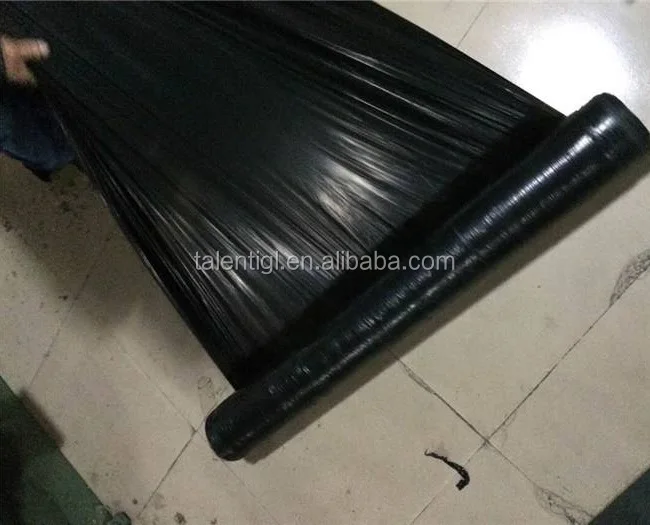 china factory supply PE mulch film for pineapple Agricultural black and white or black mulch film