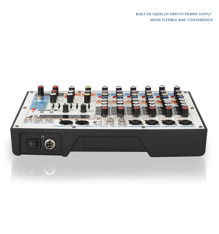 mini 8 channels 99 dsp recording audio mixer