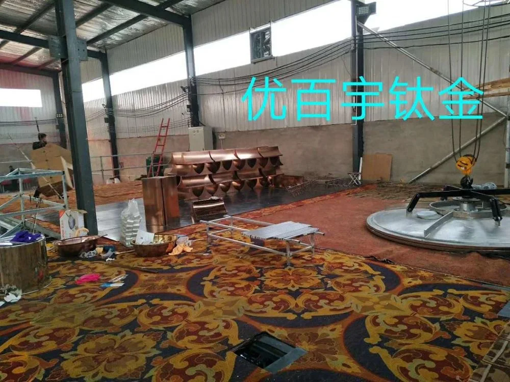 Large size vacuum coating machine for elevator plate
