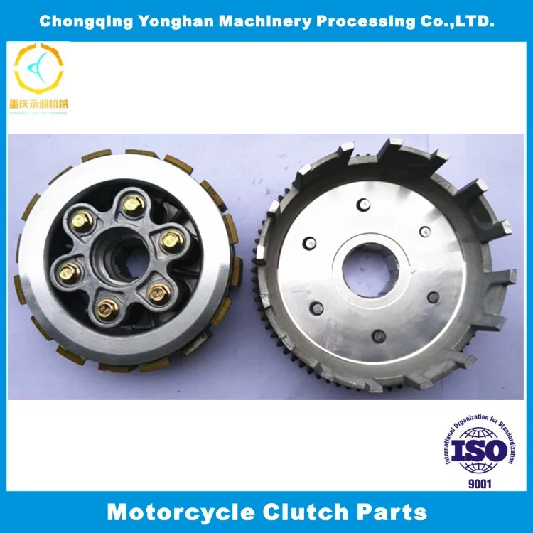 OEM CNC motorcycle 200cc motorbike clutch assembly for CG200 motorcycles