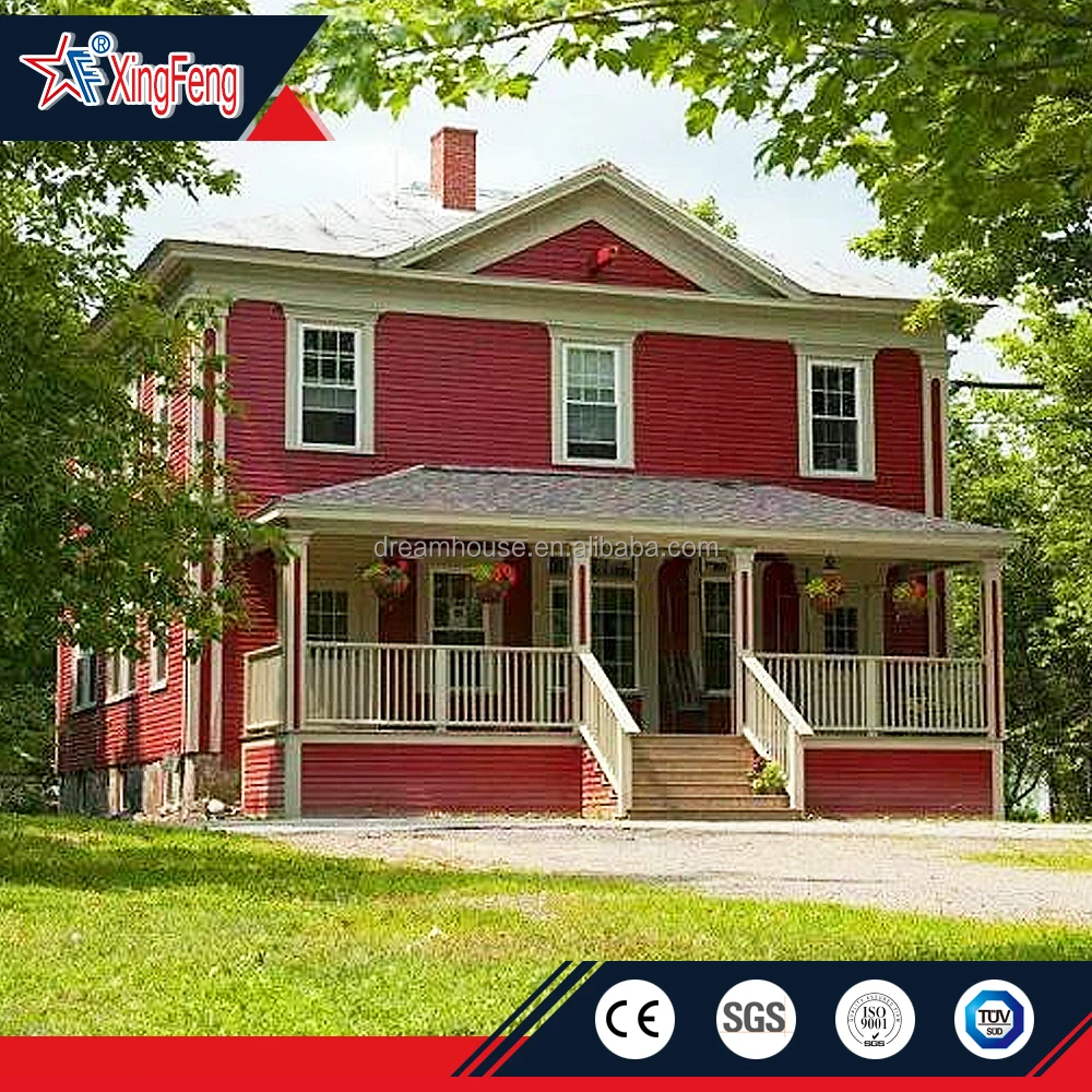 luxury prefabricated steel structure building/France masion/prefab light steel villa