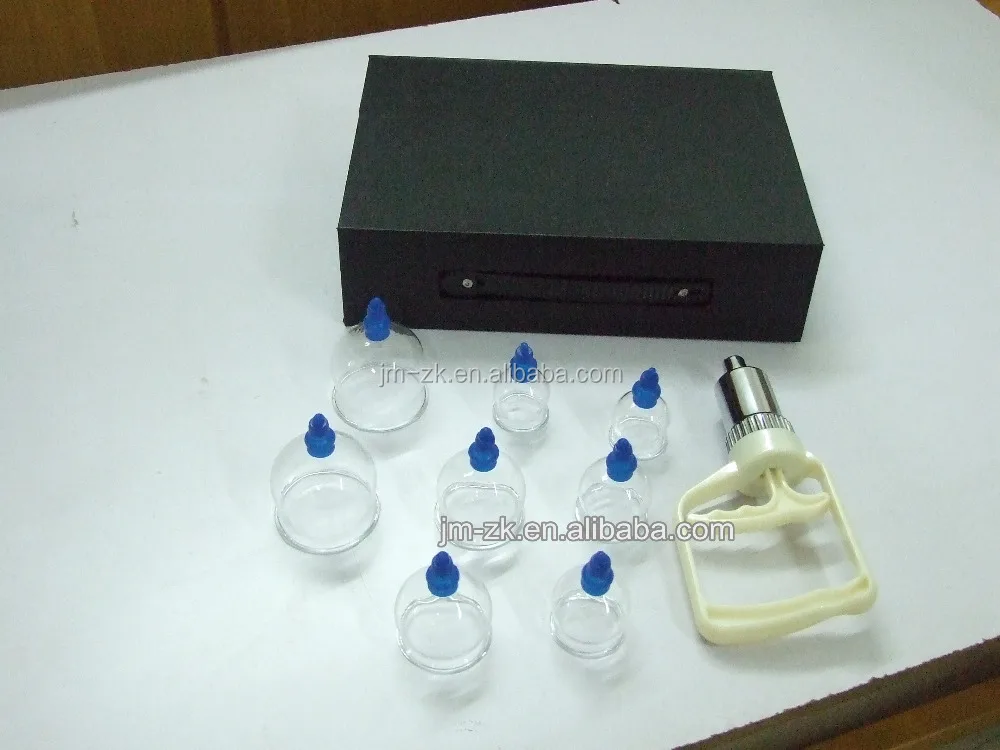 High quality chinese medicine glass cupping jar