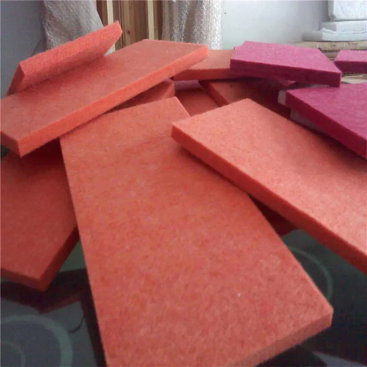 thermal insulation & soundproof material recycled polyester needle fiber felt