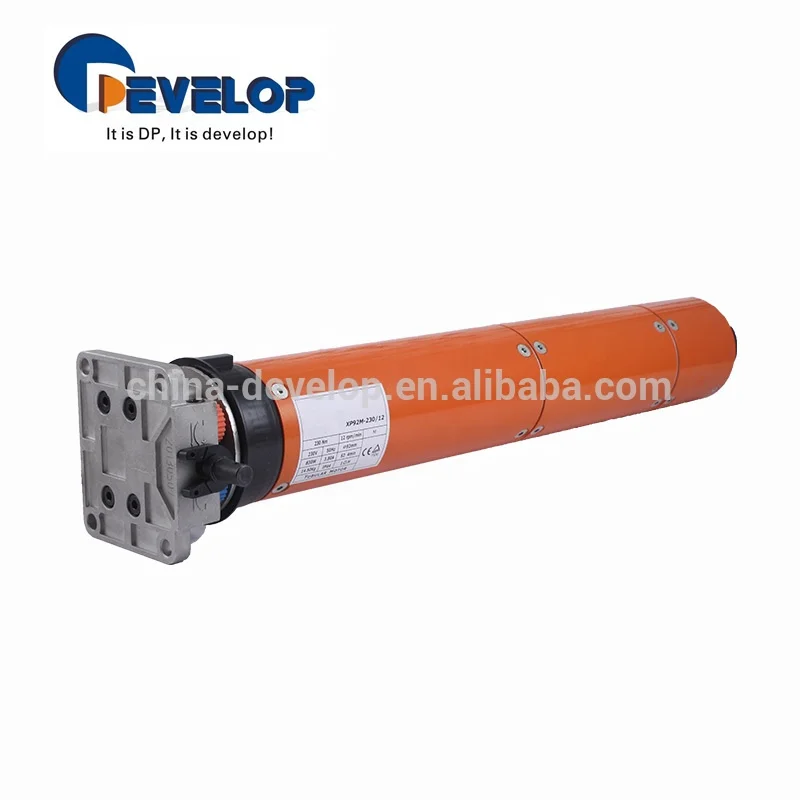 92mm industrial roller shutter tubular motor
