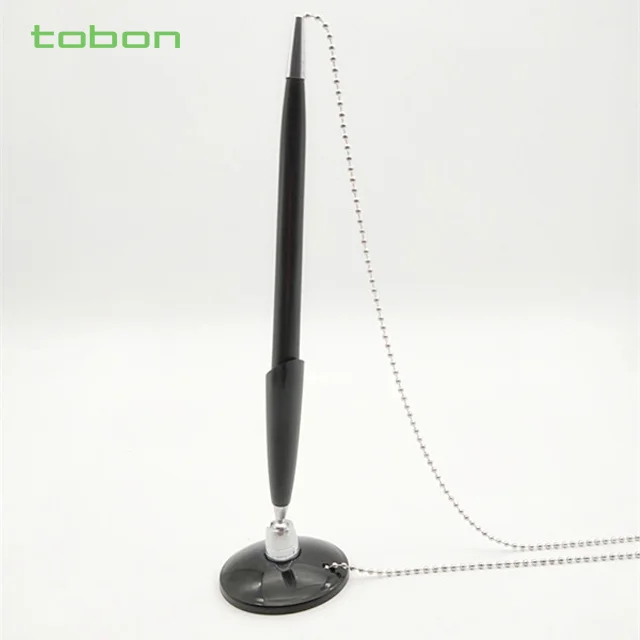 Stylish Adhesive-Backed Base Ballpoint Desktop pen