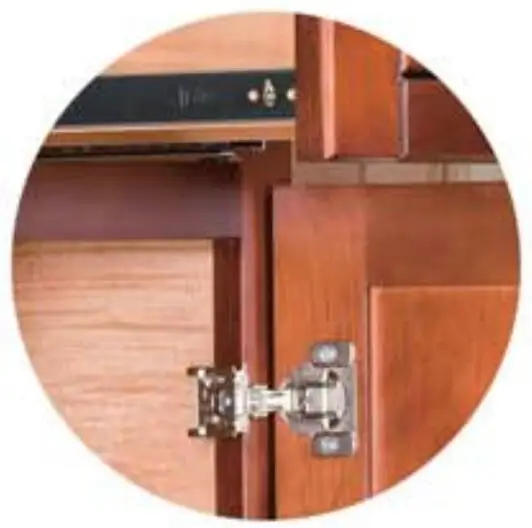 Port Series Self Assembled Frame Style Three Ball Bearing Slider Kitchen Cabinet Solid Wood Door & Drawer Base Cabinets Plywood