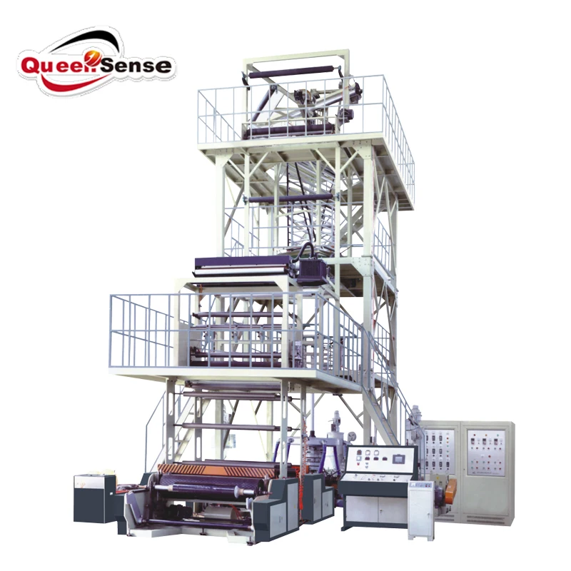 3 слоя рукавных пленок штранг-ПРЕССОВАНИЯ ТИП выдувного формования пластиковых машина