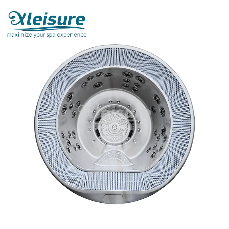 Круглое массажное горячее спа на 6 мест для наружного с 1 набором