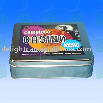 подарочный cd металла квадратная коробка олова