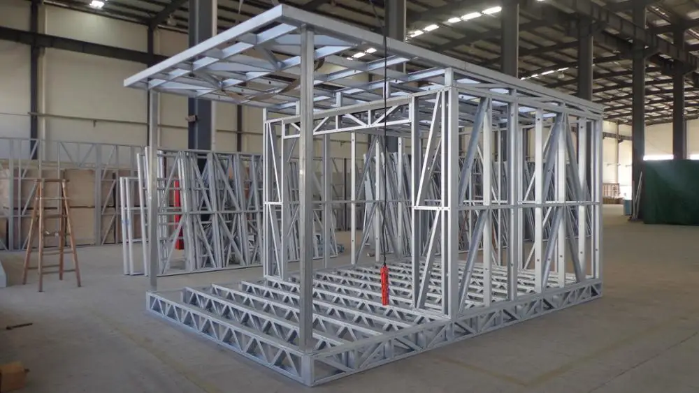 Deepblue Smarthouse China Modern prefab bungalow house wooden chalet garden house granny flat Prefab Light Steel Mobile House